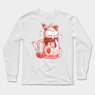 Strawbunny Slush by Tobe Fonseca Long Sleeve T-Shirt